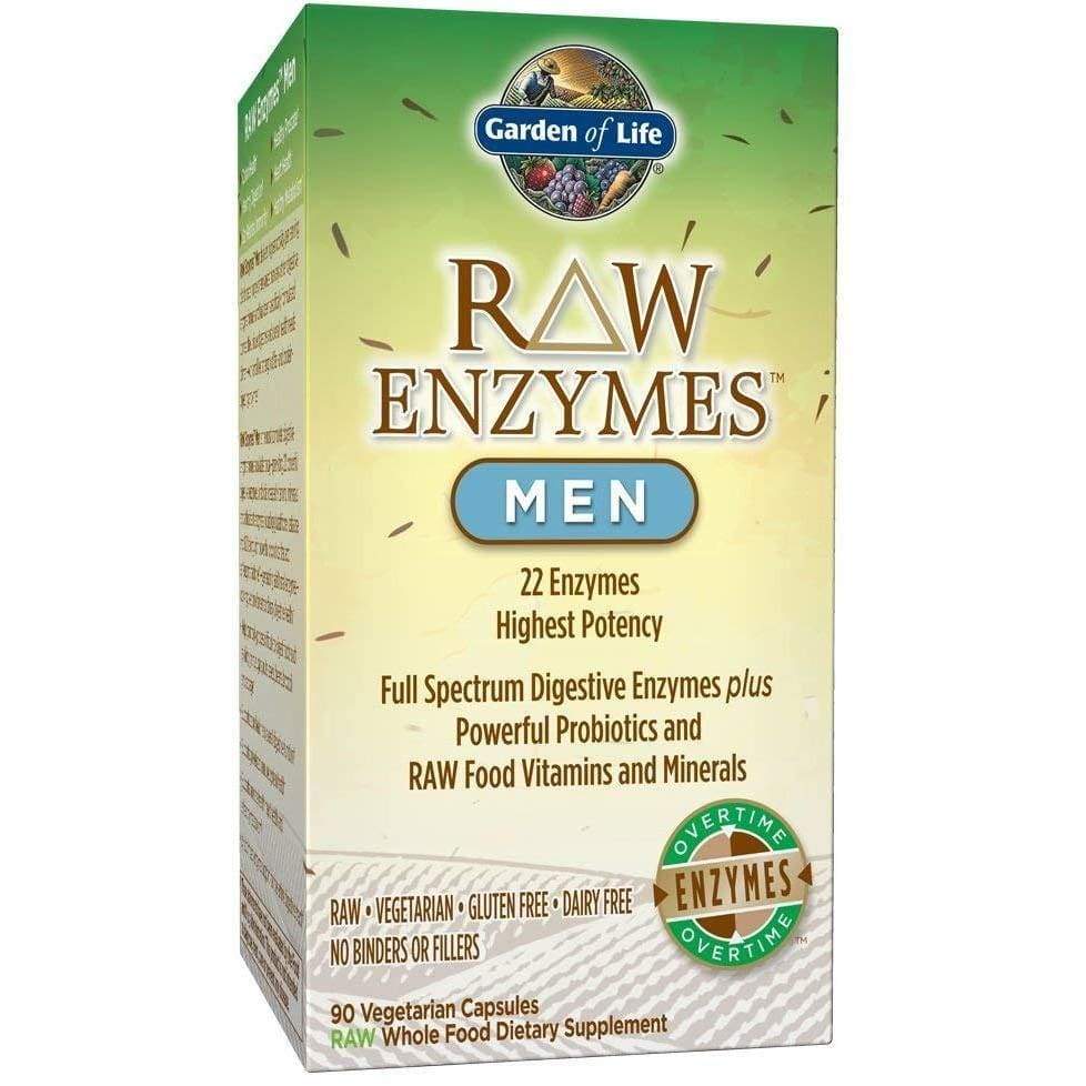 RAW Enzymes Men - 90 vcaps