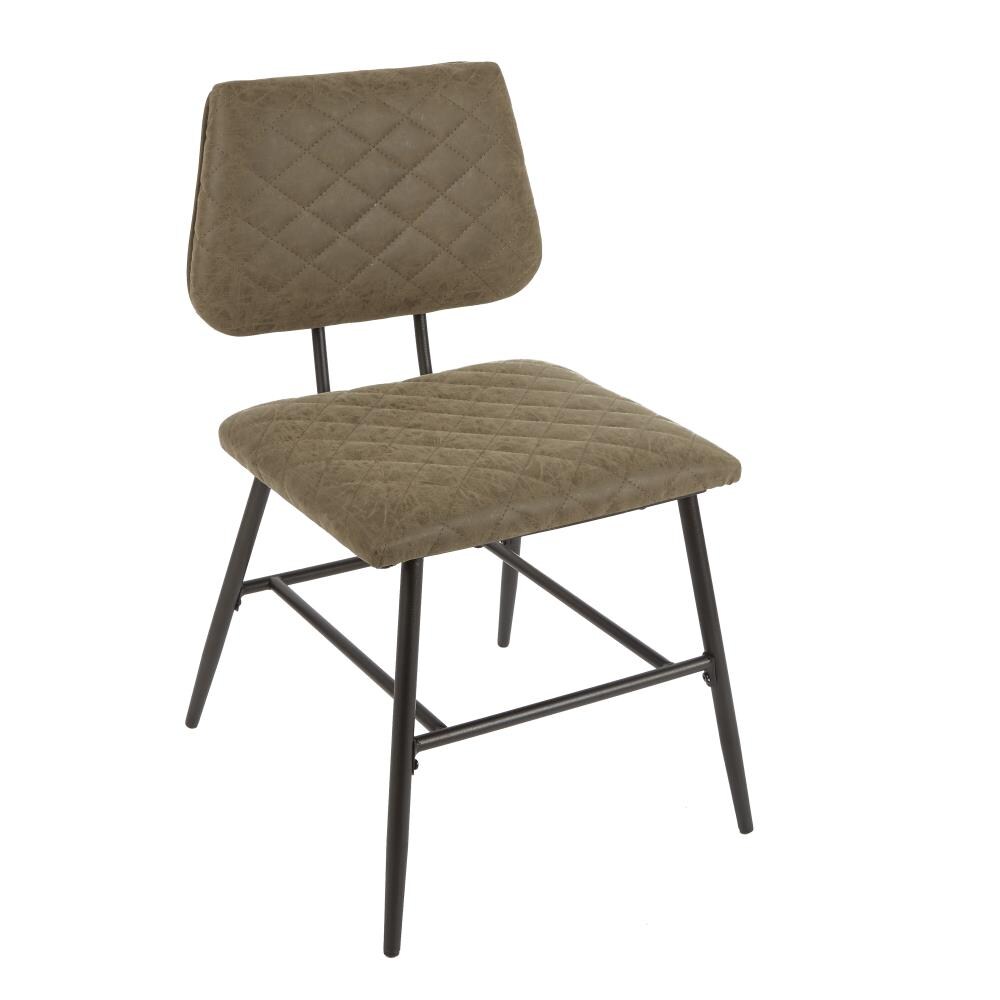 Silverwood Deandra Contemporary/Modern Polyester/Polyester Blend Upholstered Dining Side Chair (Metal Frame) | CPFD1859