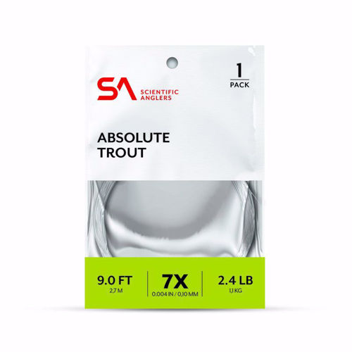 SA Absolute Trout Leader 9` 3X 0,20mm