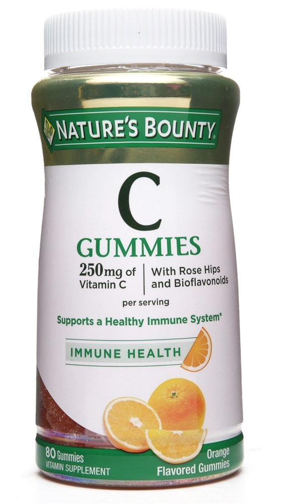 Nature's Bounty - Vitamin C Gummies Orange 250 mg. - 80 Gummies