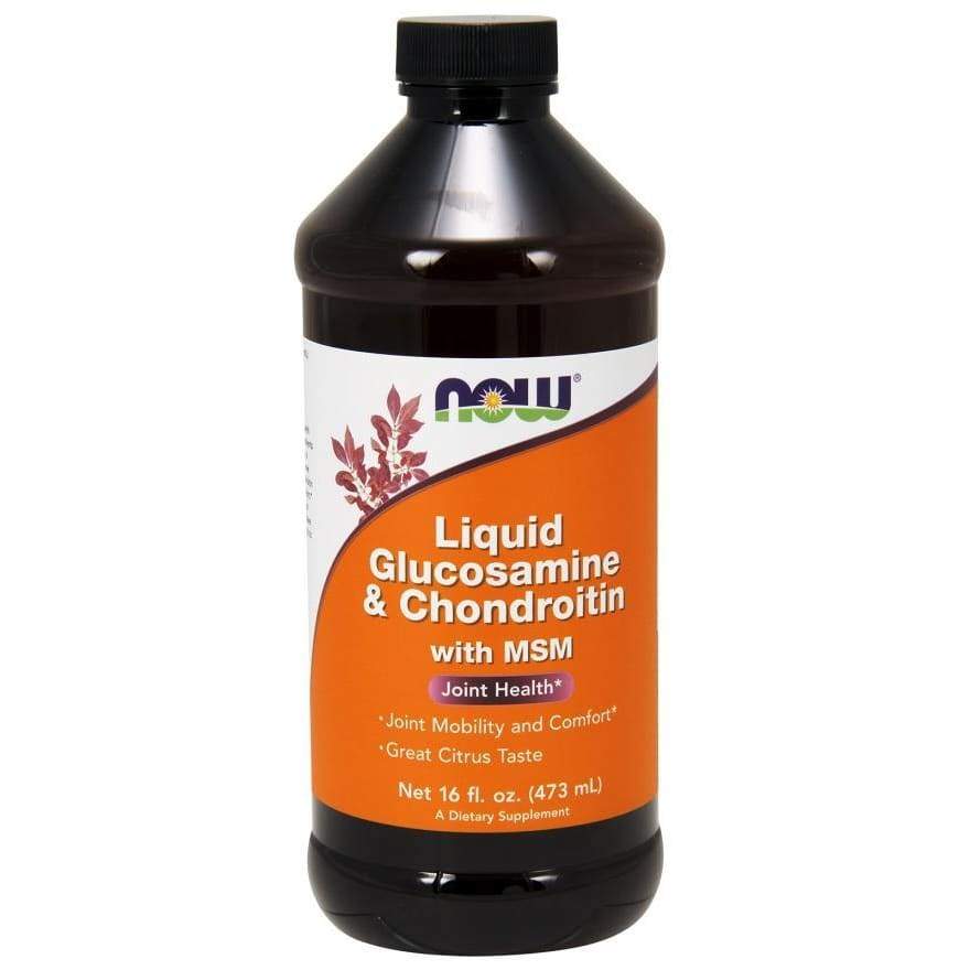 Glucosamine & Chondroitin with MSM Liquid - 473ml.