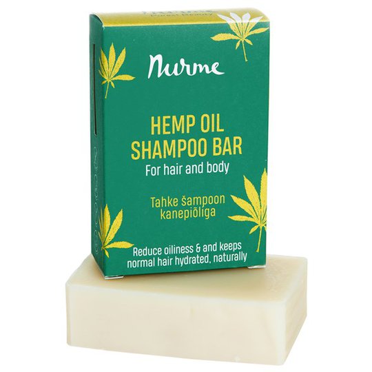 Nurme Hemp Oil Shampoo Bar, 100 g