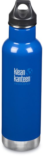 Klean Kanteen Insulated Classic Loop Cap Vannflaske 592ml, Costal Waters