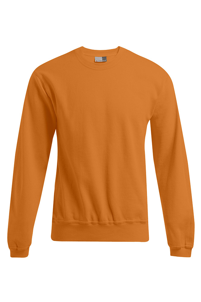 Sweatshirt 80-20 Plus Size Herren, Orange, XXXL