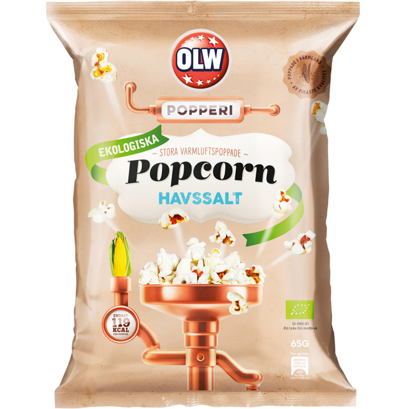 Popcorn Havssalt 65g - 23% rabatt
