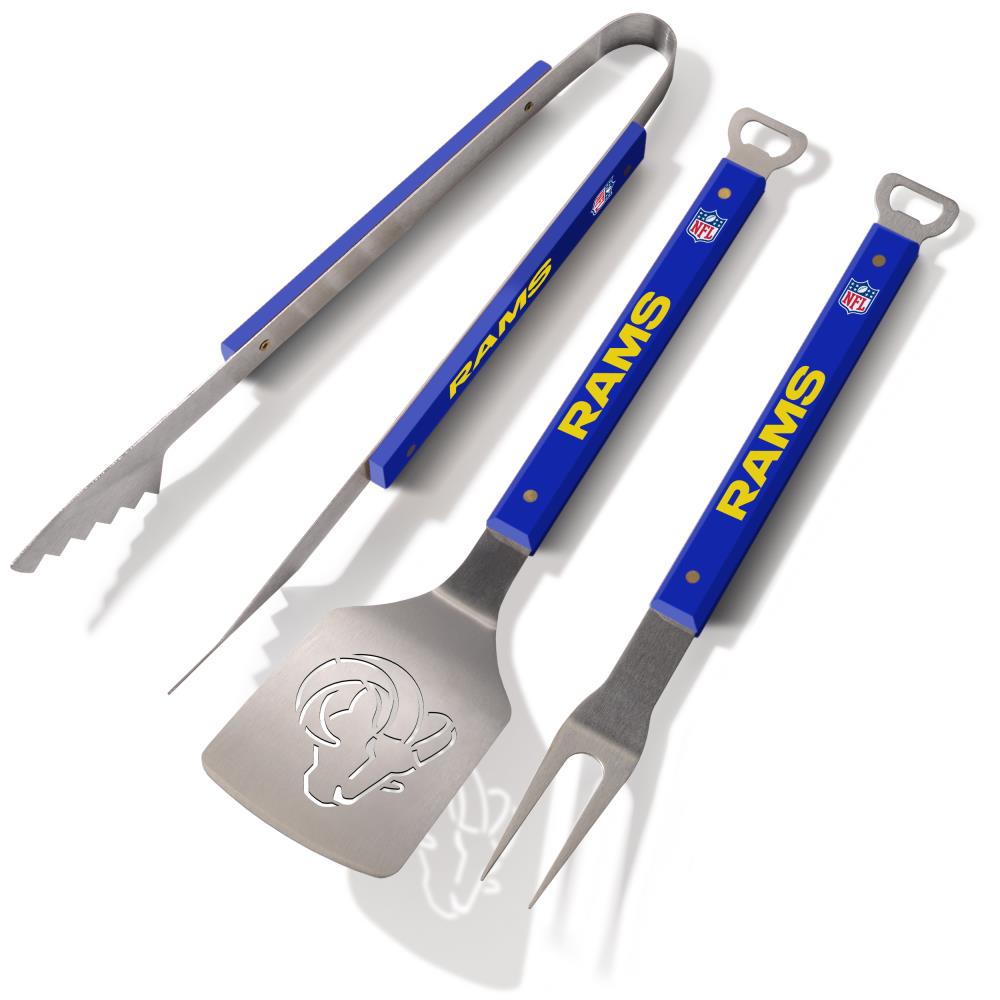Sportula Los Angeles Rams Spirit 3-Pack Stainless Steel Accessory Kit | 9027317