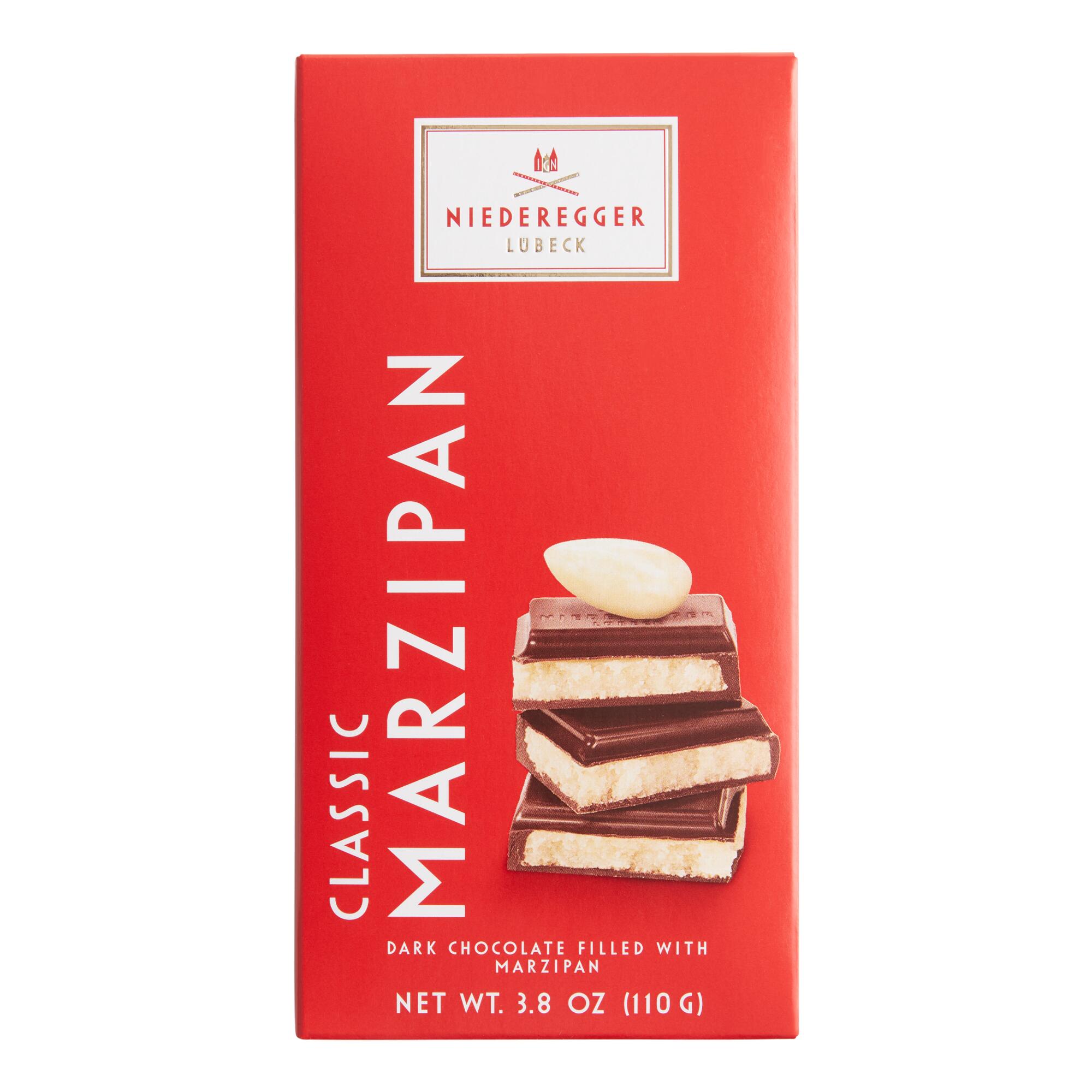 Niederegger Classic Marzipan Dark Chocolate Bar Set of 2 by World Market