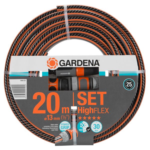 Gardena Comfort HighFLEX Slangesett 20 m, 1/2"