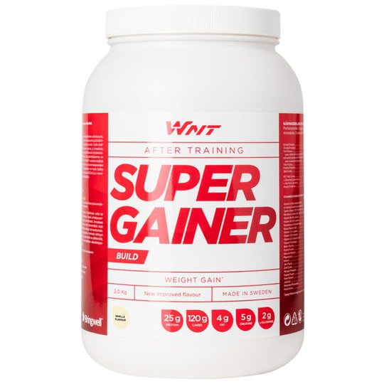 Proteiinijauhe "Super Gainer" Vanilja 2kg - 33% alennus