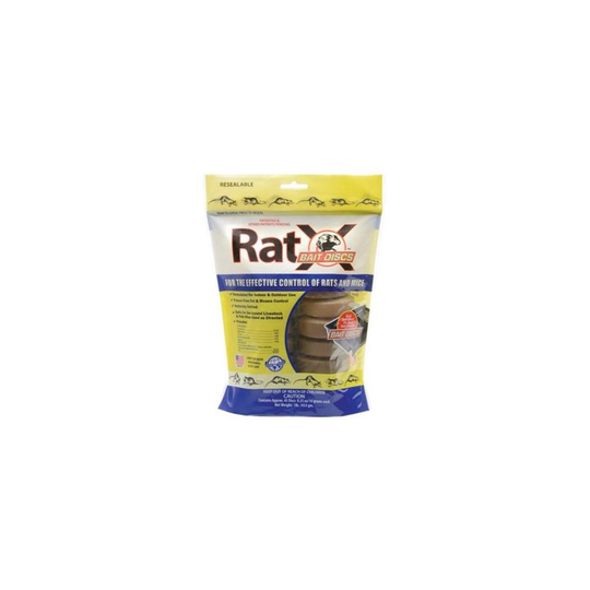 Buy Ratx 7687809 1 lbs Rat-X for Mouse & Rat Rodent Bait Disc, Assorted ...