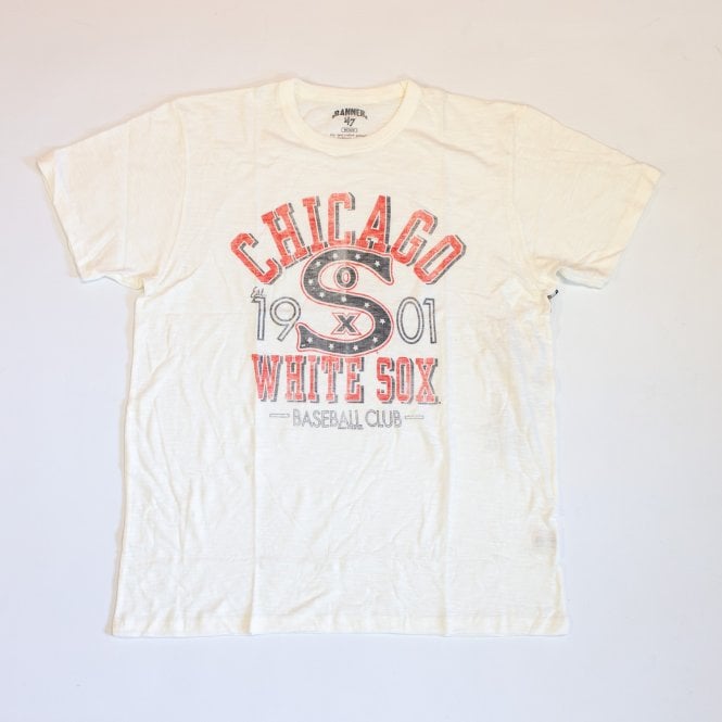 47 Brand MLB Chicago White Sox Vintage Style T-Shirt Size: Medium