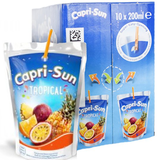 Mehu "Capri-Sun Tropical" 10 x 200 ml - 20% alennus