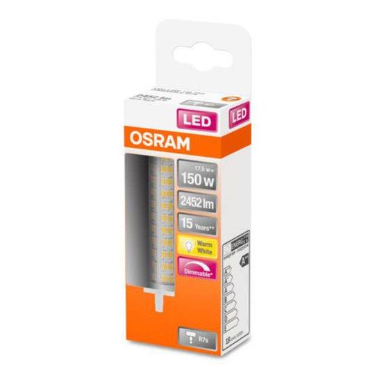 OSRAM-LED-lamppu R7s 17,5W 2 700 K himmennettävä