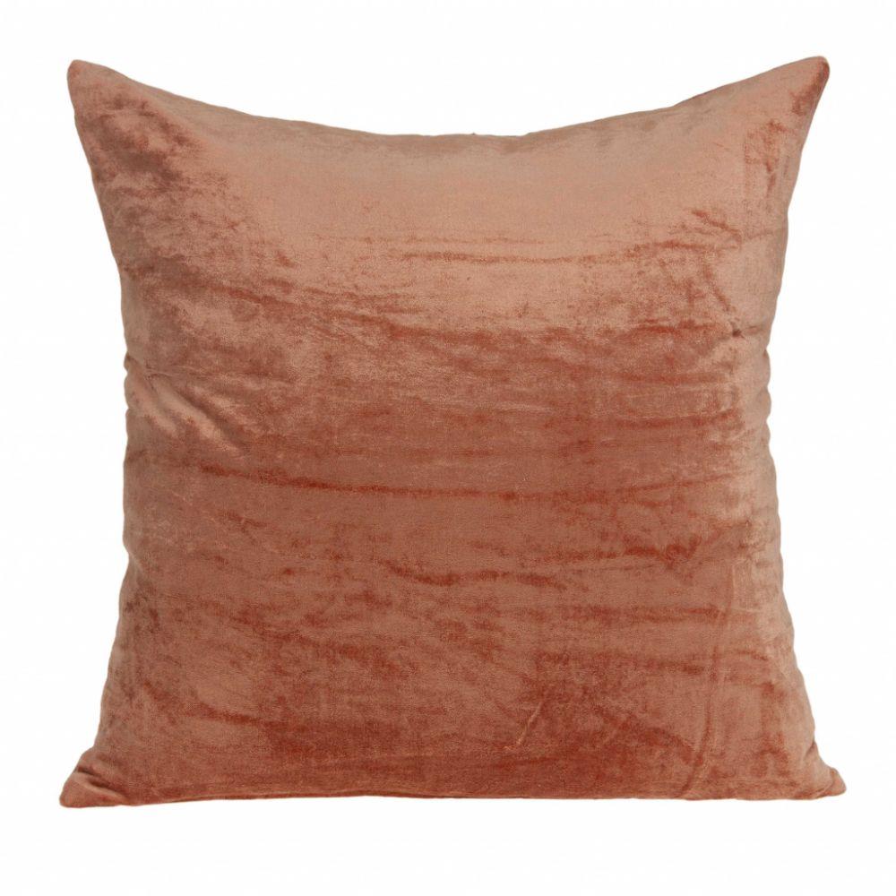 HomeRoots Jordan Orange Standard Cotton Viscose Blend Pillow Case | 334002