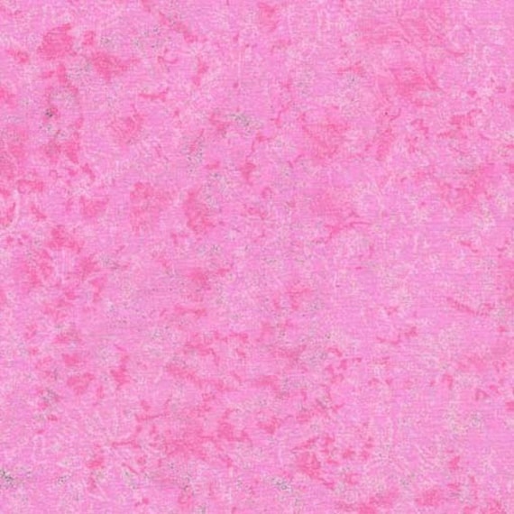 Garden Pink Metallic Glitter Blender From Fairy Frost Collection By Michael Miller Fabrics 100% Metallic Glitter Cotton