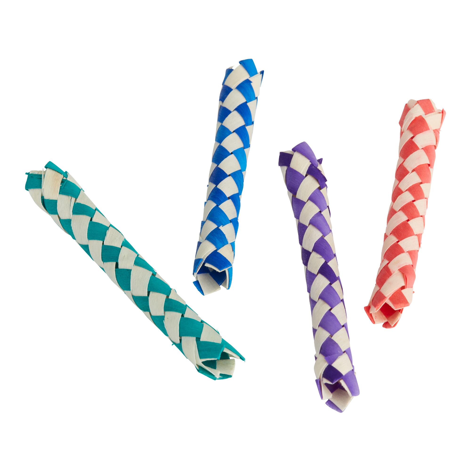 4 Pack Toysmith Chinese Finger Traps Set of 2 by World Market