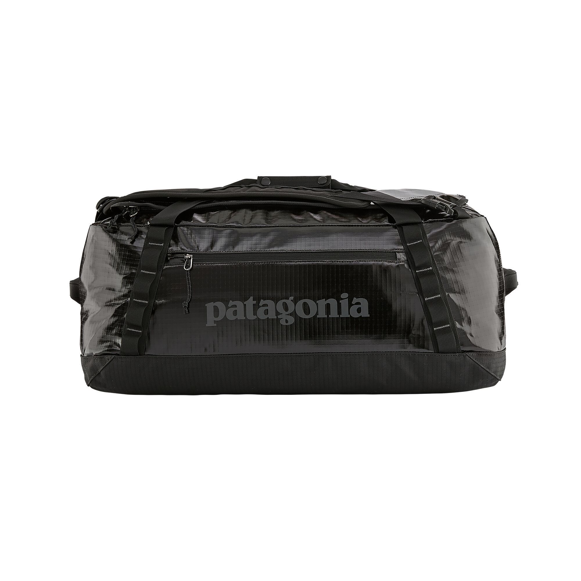 Patagonia Black Hole Duffel Bag 55L - 100 % Recycled Polyester, Black
