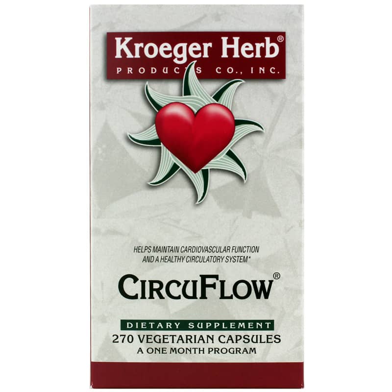 Kroeger Herb CircuFlow 270 Veg Capsules