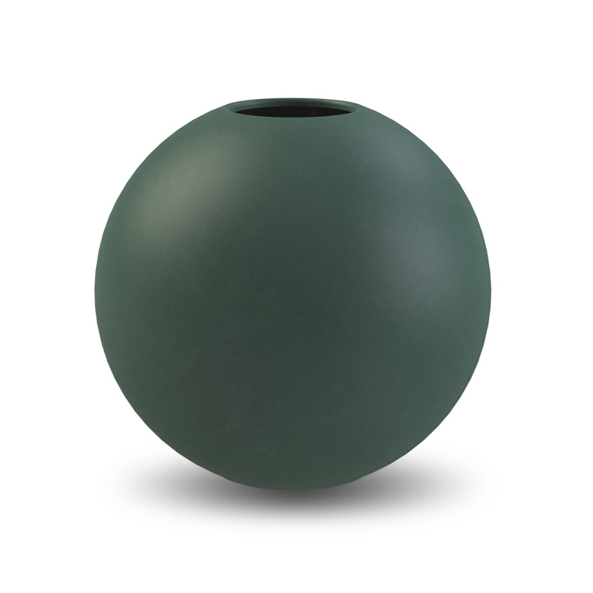 Ball maljakko dark green 20 cm