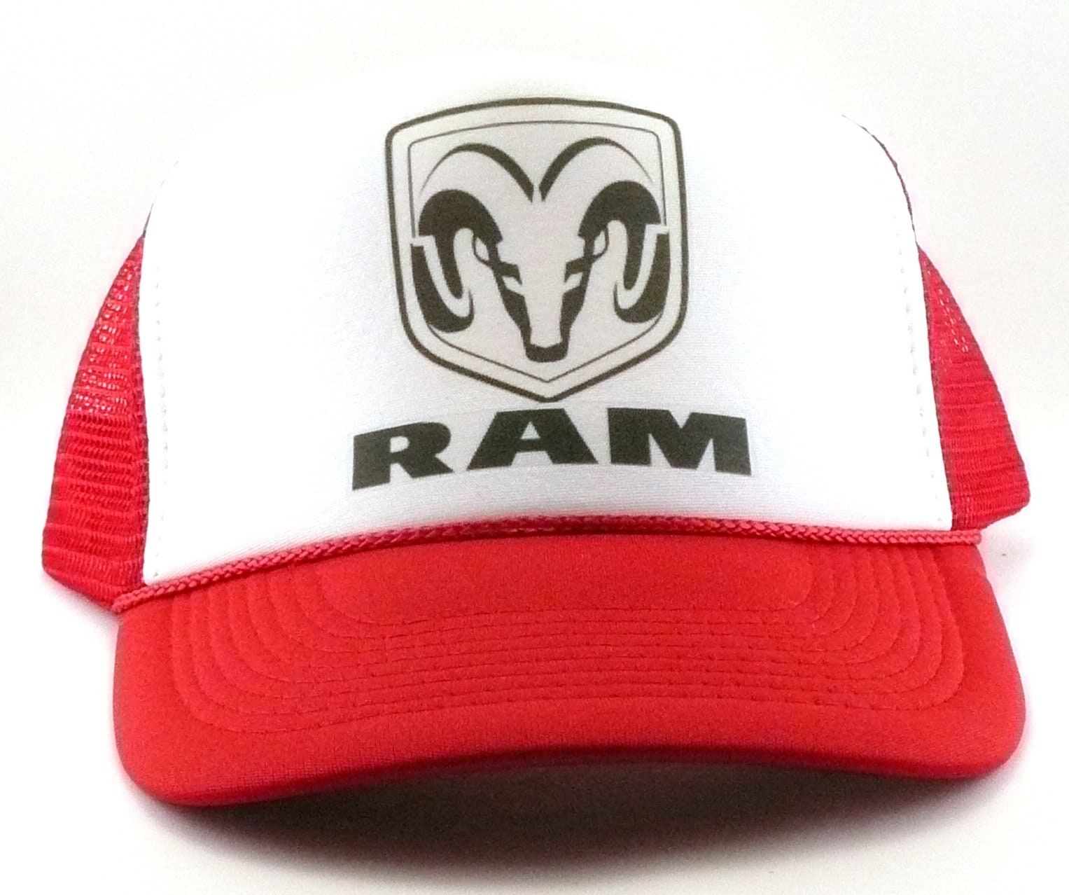 Ram Trucker Hat Mesh Adjustable Vintage Cap