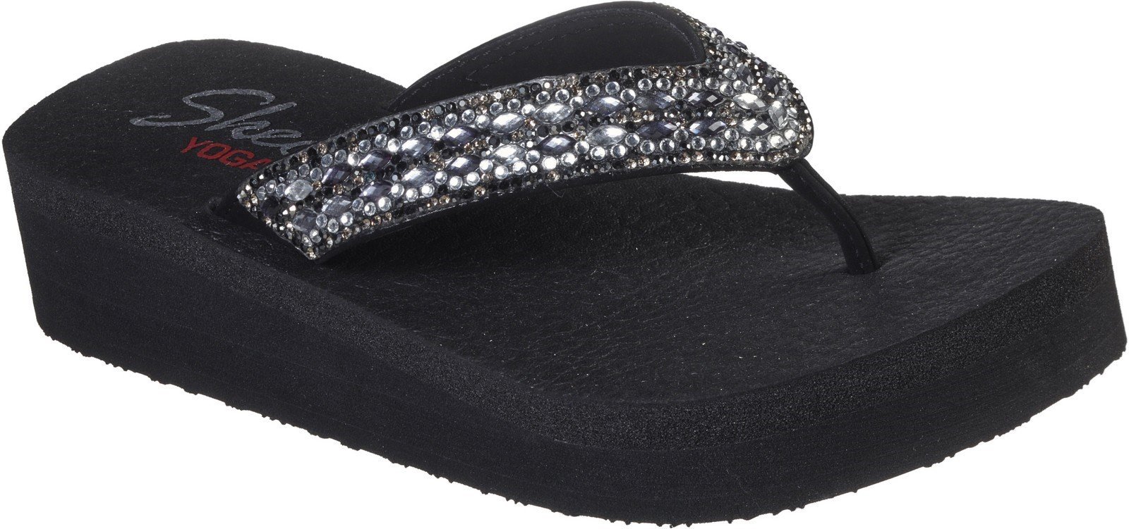 Skechers Women's Vinyasa Glory Day Sandal Various Colours 30330 - Black 3