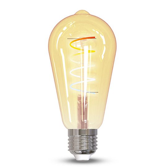 Müller Licht tint -LED-lamppu Retro Gold E27 5,5W