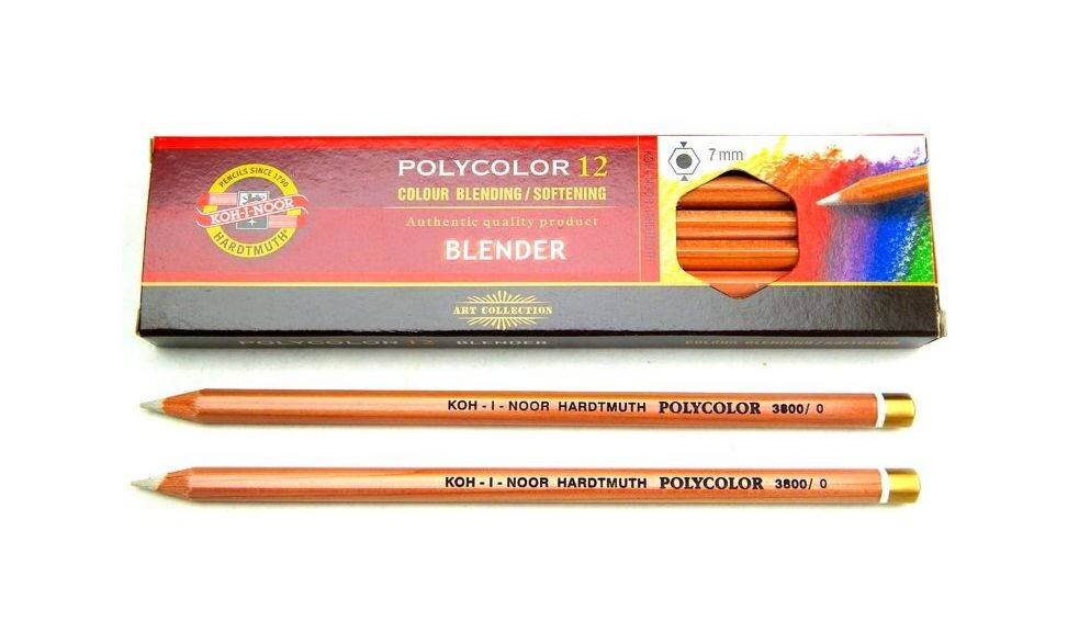 Blender Pencil Blending Colored Pastel For Artist Drawing High Quality Koh-I-Noor Polycolor 3800