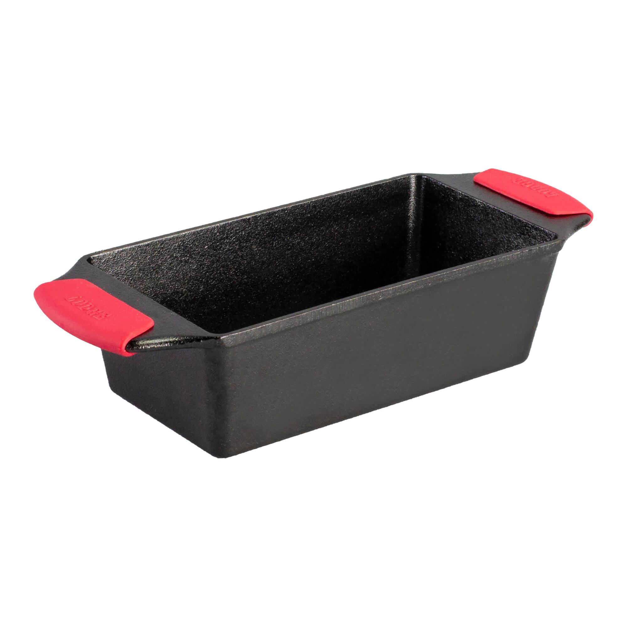 Lodge Cast Iron Loaf Pan with Grips: Silver by World Market
