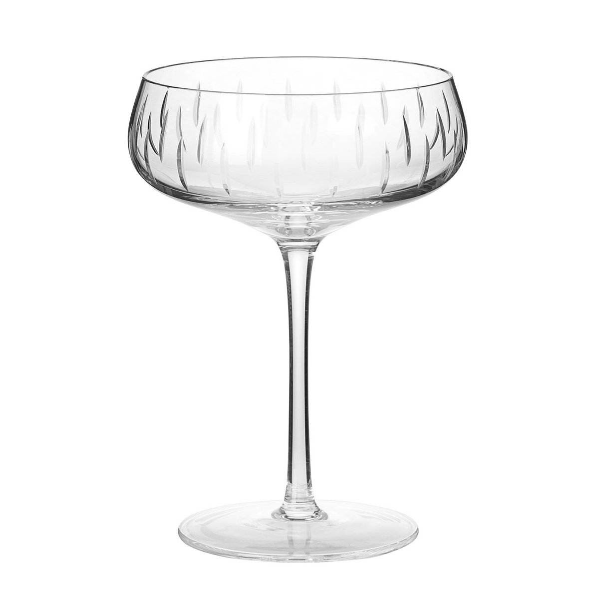Crystal champagne coupe Kirkas