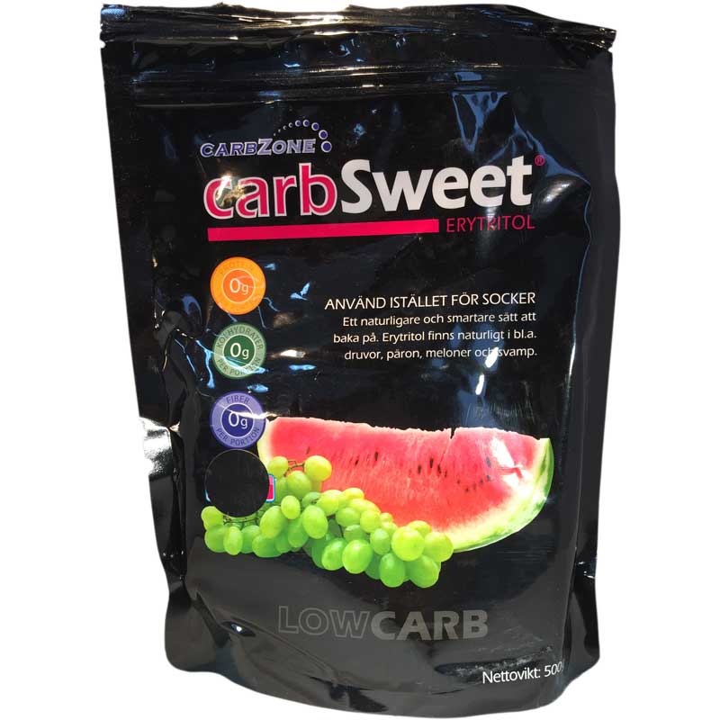 Carb Sweet erytritol - 75% rabatt
