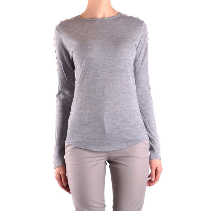Balmain Women's T-Shirt Grey 172926 - grey 38