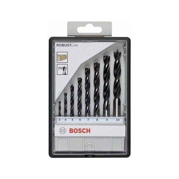 Bosch 2607010533 Robust Line Trespiralborsett 8 deler