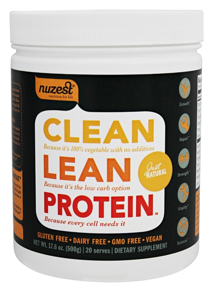 Nuzest - Clean Lean Protein Just Natural - 17.6 oz.