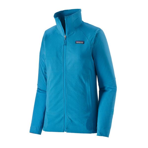Patagonia Women's R1® TechFace Jacket - Recycled Polyester, Steller Blue / L