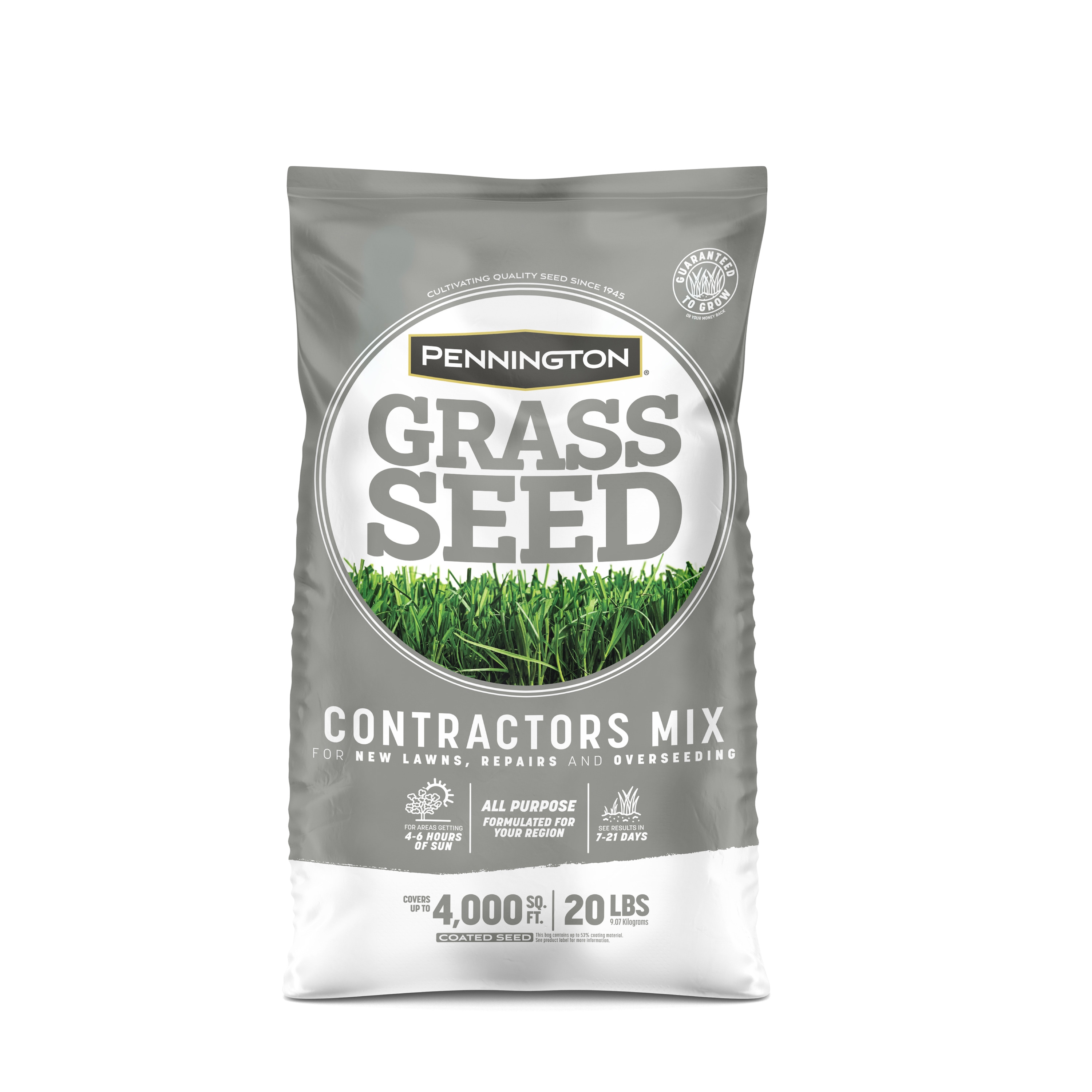 Pennington Contractor's Mix Central 20-lb Mixture/Blend Grass Seed | 2149629747