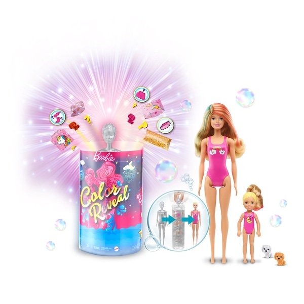 Barbie - Color Reveal - Slumber Party (GRK14)