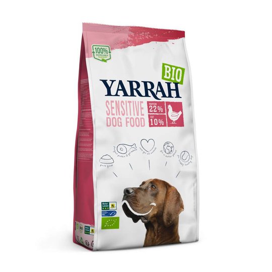 Yarrah Organic Dog Adult Sensitive Chicken & Rice (2 kg)