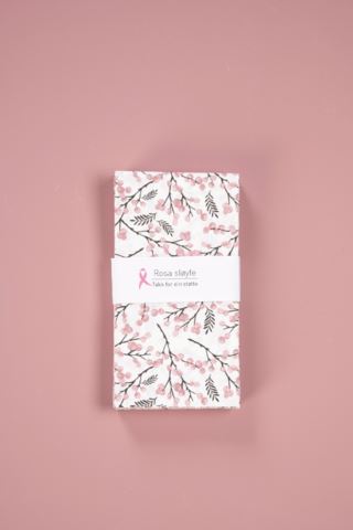 Rosa Sløyfe paperiservetit roosa