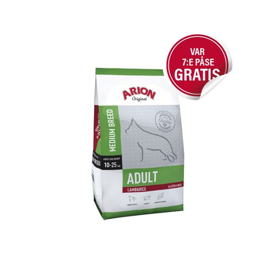 Arion Adult Medium Lamb & Rice (3 kg)