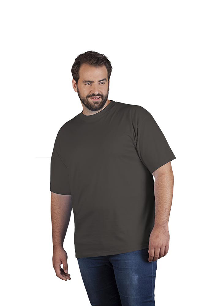 Premium T-Shirt Plus Size Herren, Khaki, XXXL