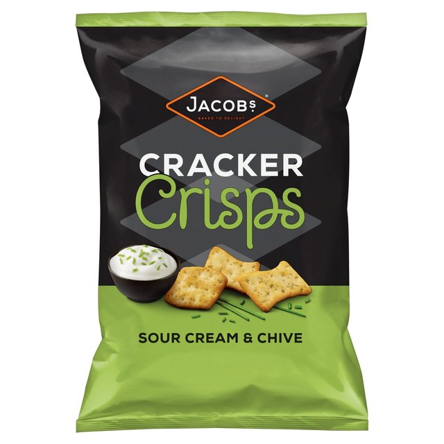 Jacob's Cracker Crisps Sour Cream & Chive