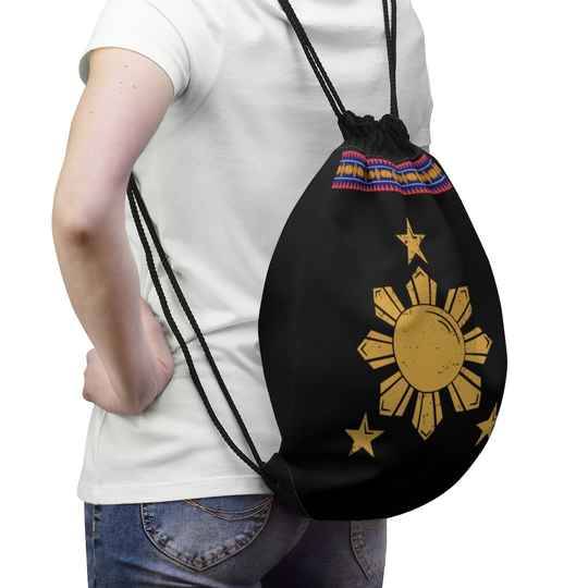 Buy Philippine Drawstring Bag  Star Backpack, Filipino Gift online