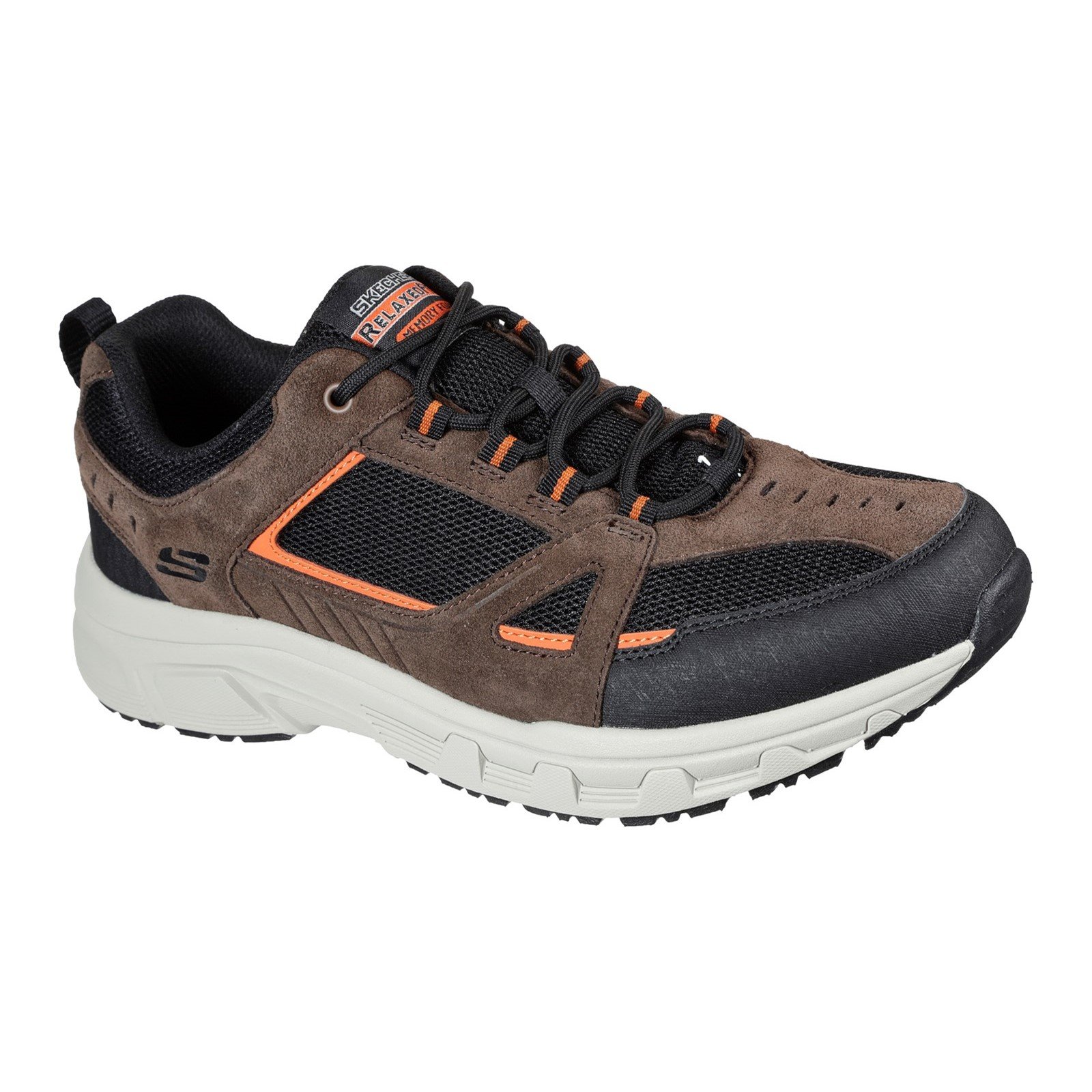 Skechers Men's Oak Canyon Duelist Trainer Various Colours 32187 - Chocolate/Black 8