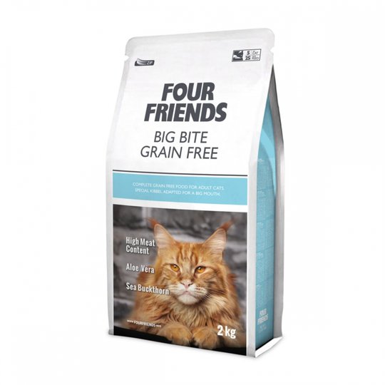 FourFriends Cat Big Bite Grain Free (2 kg)