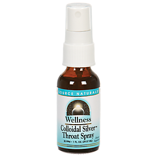 Wellness Colloidal Silver Throat Spray - 30 PPM (1 Fluid Ounce)