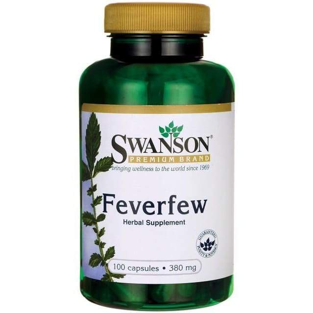 Feverfew, 380mg - 100 caps