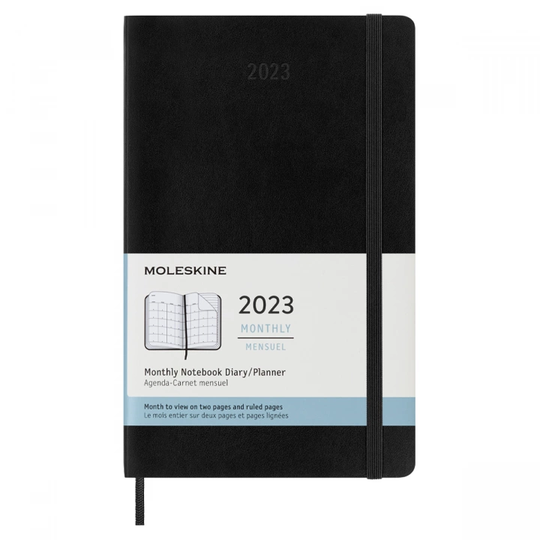 Osta Moleskine 12M Monthly Kalenteri Softcover Large Black netistä