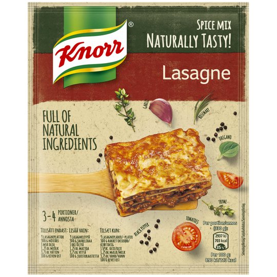 Mausteseos Lasagne 60g - 45% alennus