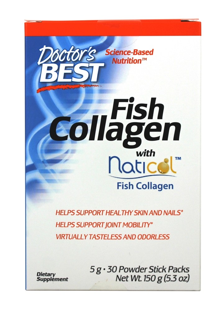 Doctor's Best - Fish Collagen with Naticol - 30 Stick(s)