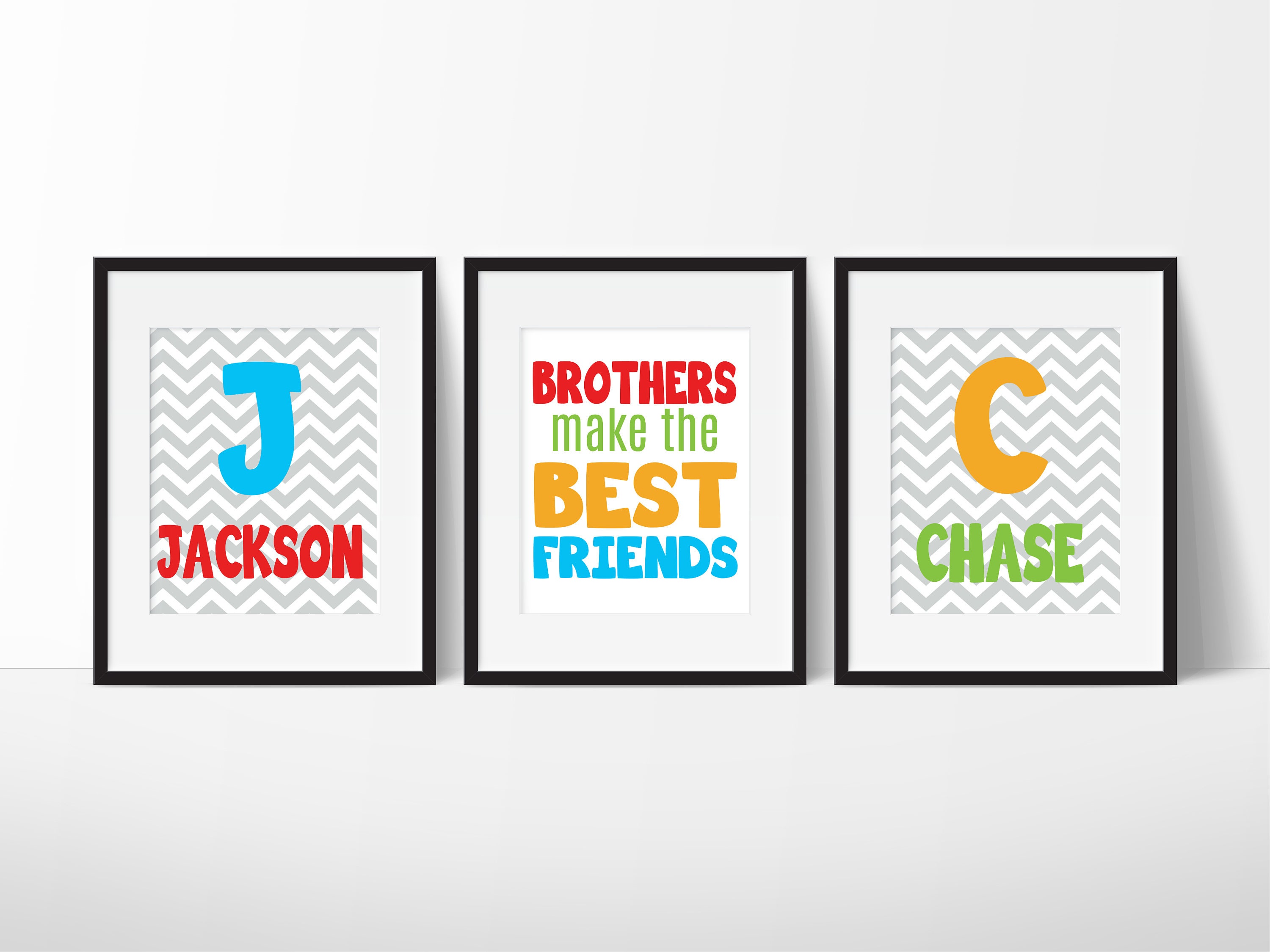Brothers Make The Best Friends, Wall Art, Big Brother Little
